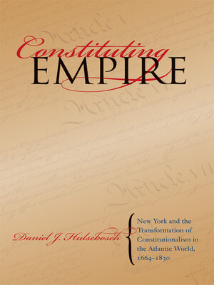 cover image of Constituting Empire